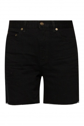 Shorts with frayed cuffs, zdjęcie 1 Shorts with frayed cuffs od Saint Laurent